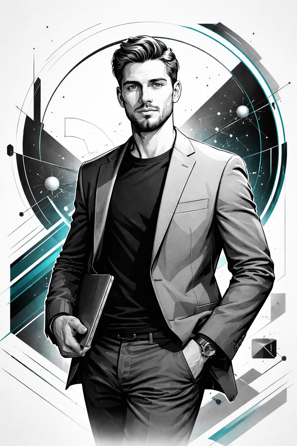 Editorial portrait representing the vision behind Casso